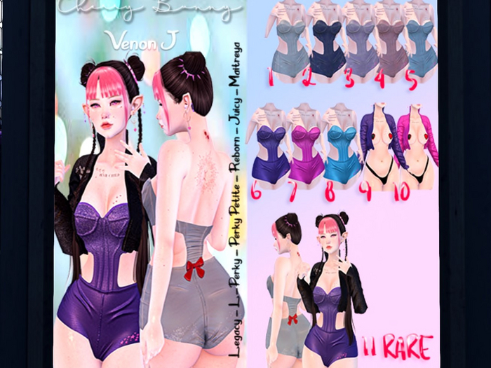 11. Cherry Bunny~ Venom J - Reborn RARE
