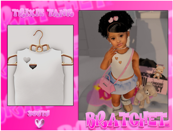 {BRATCHET}Trixie Tank White