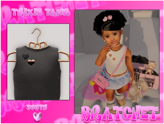 {BRATCHET}Trixie Tank Black