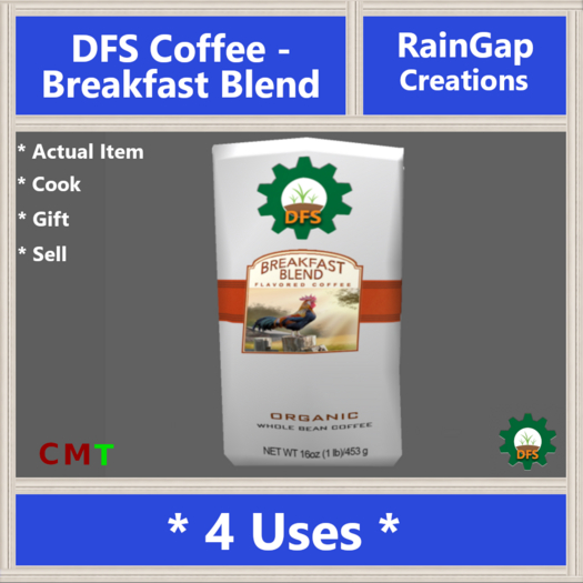 DFS Coffee - Breakfast Blend ACTUAL ITEM