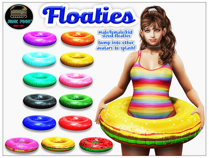 Junk Food - Floaties (Pink)
