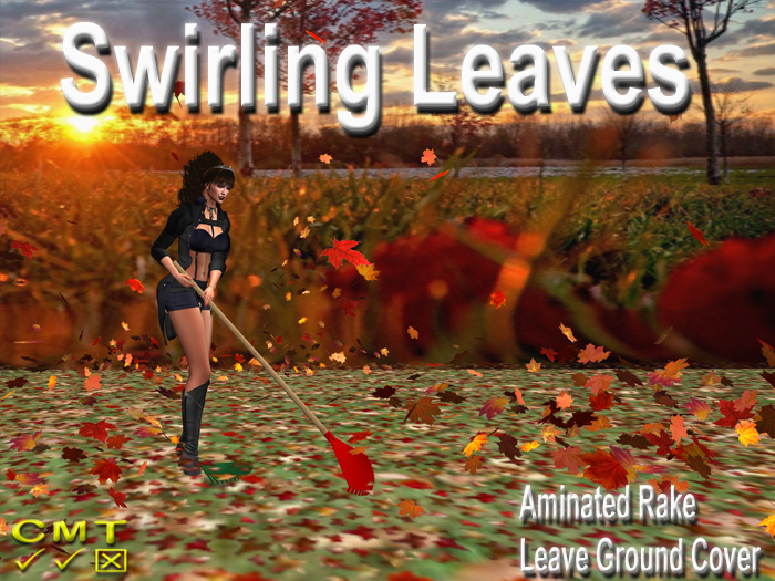 Swirling Autumn Leaves