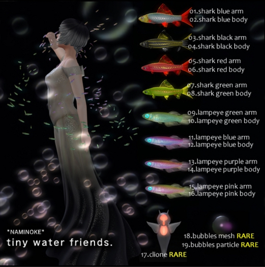 17.*N*tiny water friends - clione<box> RARE