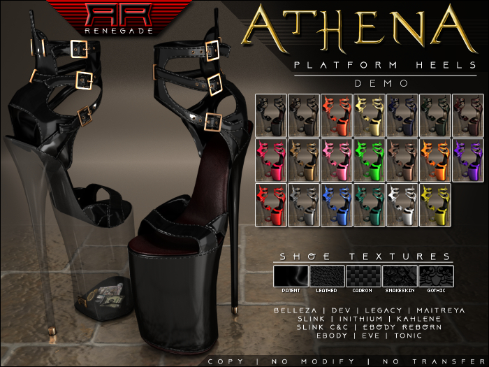 [Renegade] Athena Platform Heels - Demo