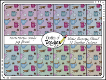 Oodles of Doodles - Winter Beverage Flannel