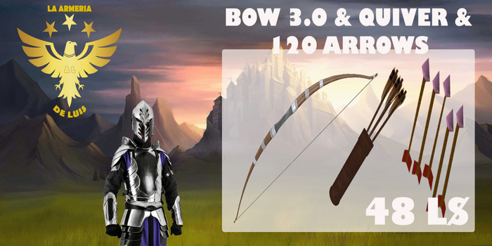 BOW 3.0 & QUIVER & ARROWS