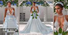 Son!a-Edge Eternal Wedding dress Ice queen blue