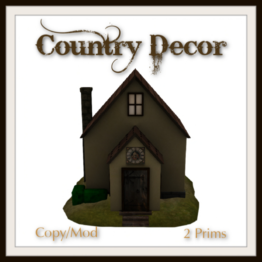 = Country Decor = Yellow Plaster