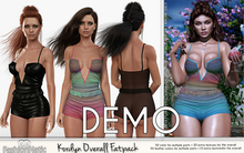 Demo Kordyn Overall Fatpack Colors - Maitreya Lara, Lara Petite, Kupra Original, Legacy, Reborn- FashionNatic