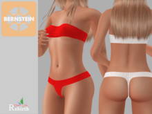 Bernstein . Kim bikini . red & white . Rebirth