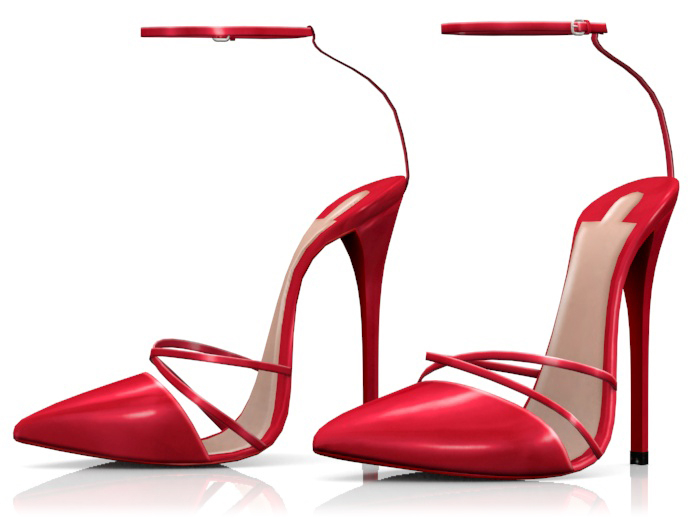 Garbaggio // Ada Pumps - Red