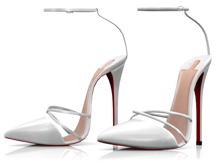 Garbaggio // Ada Pumps - White