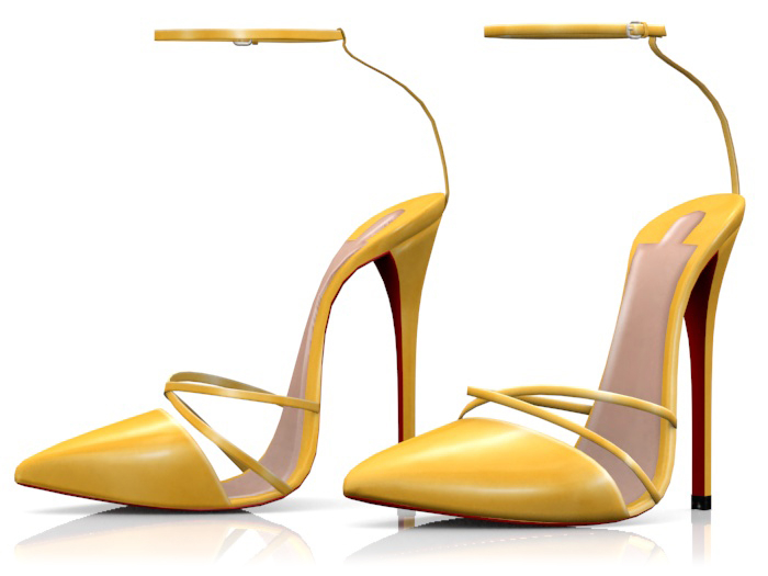 Garbaggio // Ada Pumps - Yellow