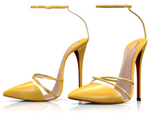 Garbaggio // Ada Pumps - Yellow
