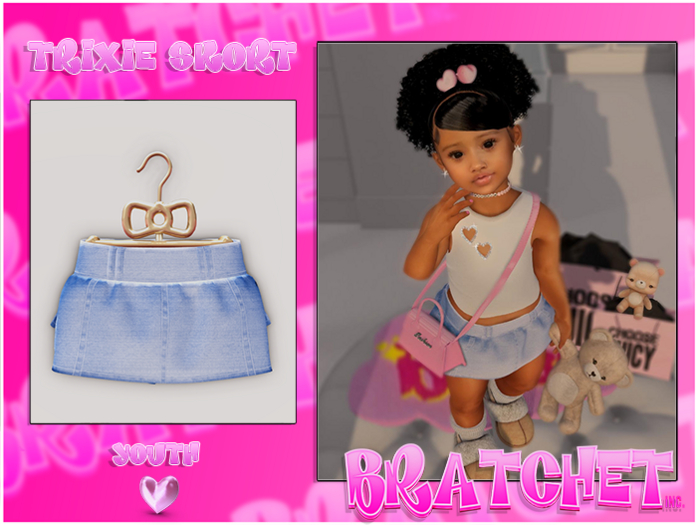 {BRATCHET}Trixie Skort Mid