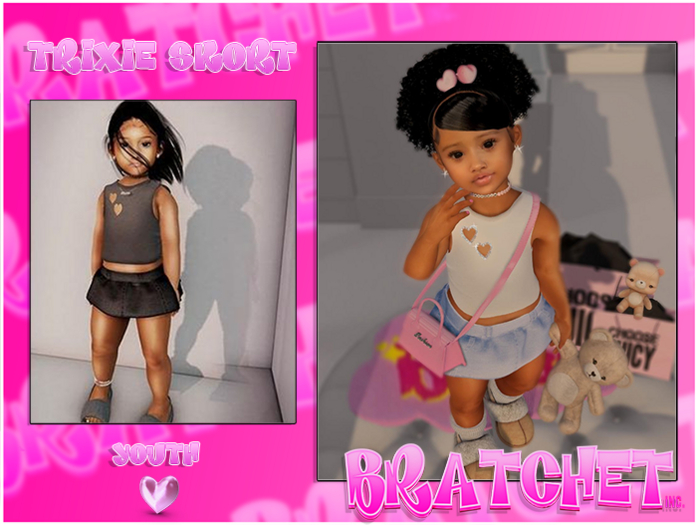 {BRATCHET}Trixie Skort FATPACK