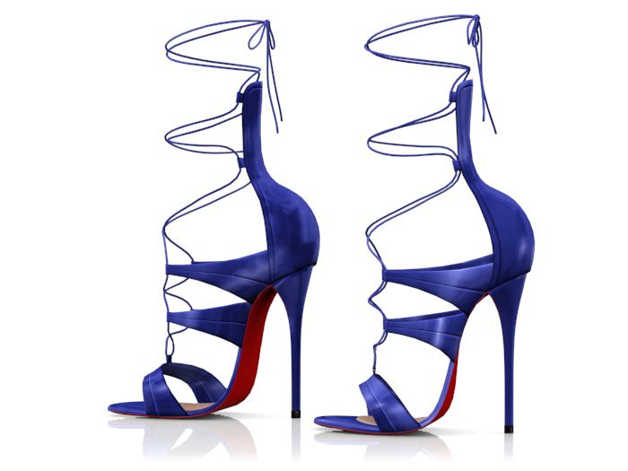Garbaggio // Allison Sandals - Blue