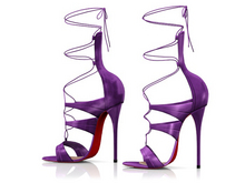 Garbaggio // Allison Sandals - Purple