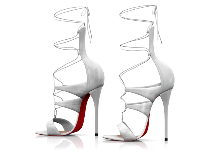 Garbaggio // Allison Sandals - White