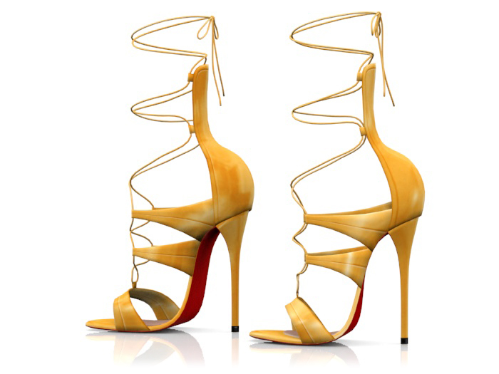 Garbaggio // Allison Sandals - Yellow