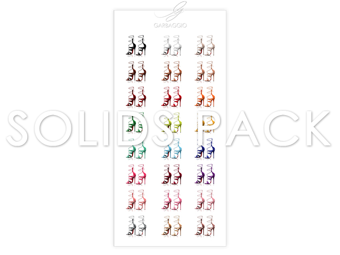 Garbaggio // Allison Sandals - Solids Pack