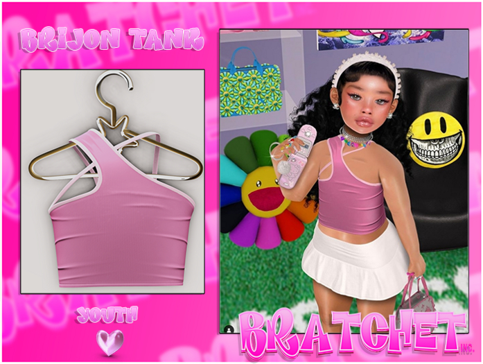 {BRATCHET}Brijon Tank pink