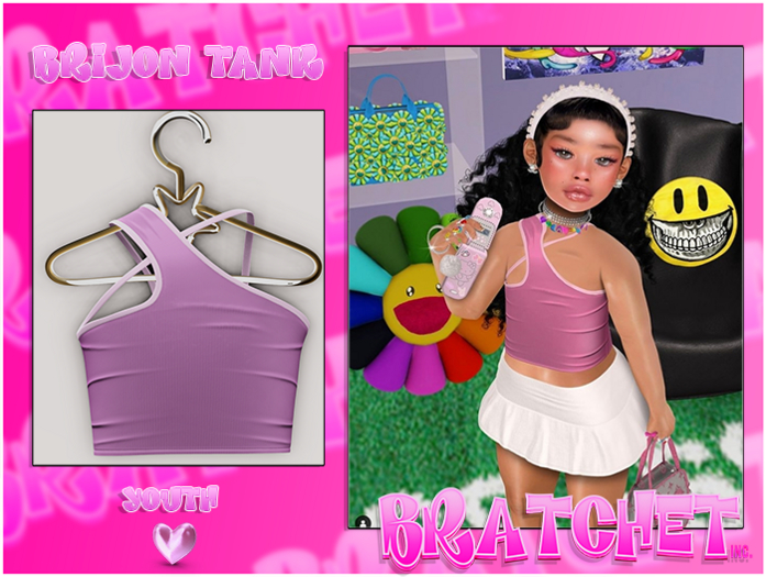 {BRATCHET}Brijon Tank purple