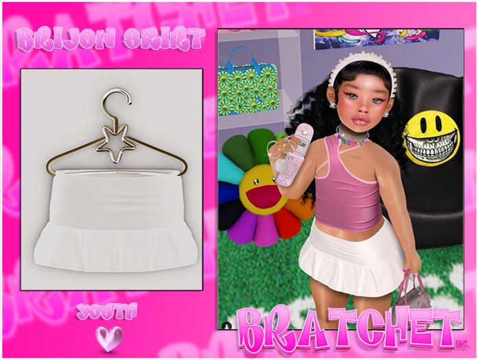 {BRATCHET}Brijon Skirt white