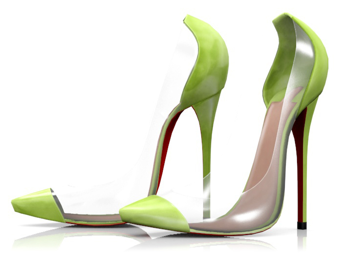 Garbaggio // Avaryl Pumps - Lime