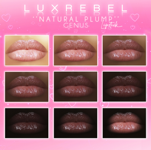 LUXREBEL ''Natural Plump 22'' Lipstick [GENUS]