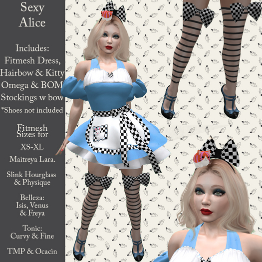 L&P Sexy Alice Costume