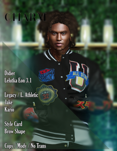 [CHARM] Didier Shape for Lelutka Eon 3.1
