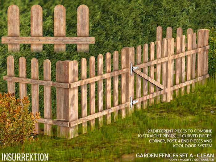 [IK] Garden Fences Set A - Clean