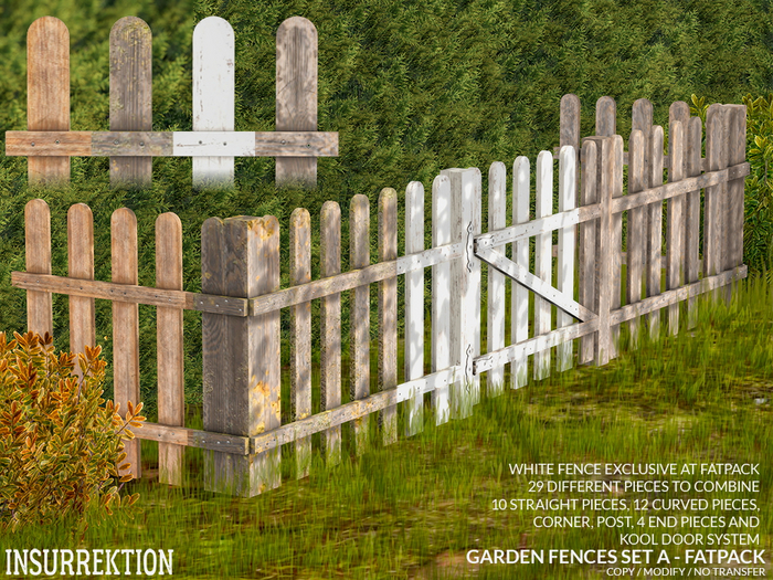 [IK] Garden Fences Set A - FATPACK