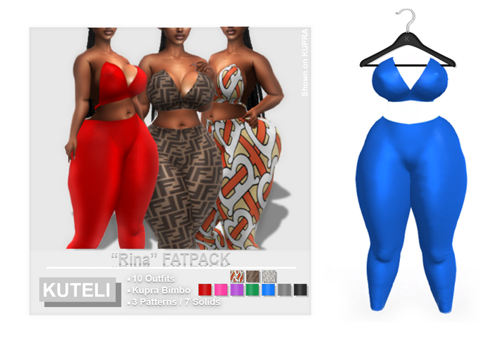 Kuteli // Rina - KUPRA BIMBO - Blue