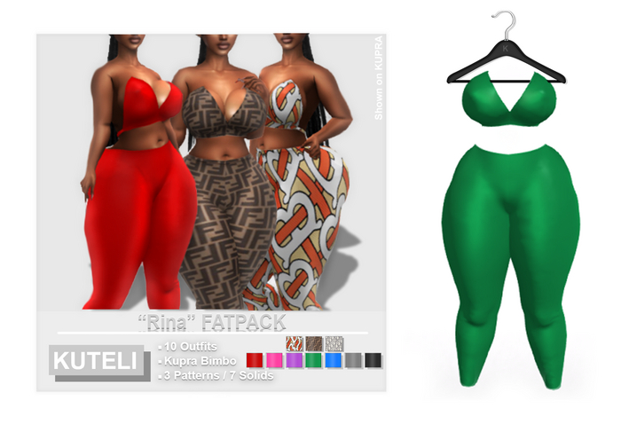 Kuteli // Rina - KUPRA BIMBO - Green