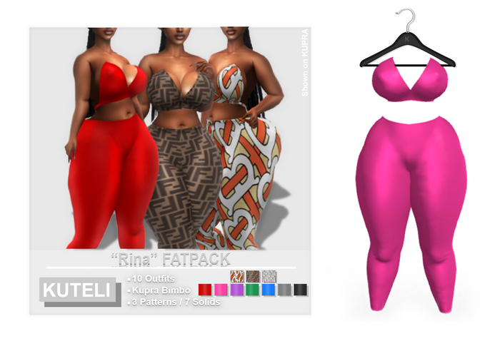 Kuteli // Rina - KUPRA BIMBO - Pink