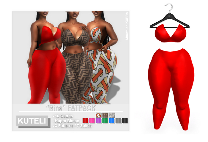 Kuteli // Rina - KUPRA BIMBO - Red