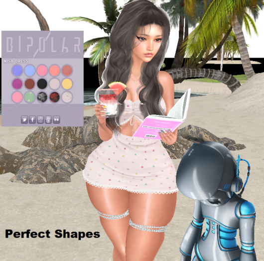7.Bipolar - Nisa Dress - Legacy Org/Perky - RARE