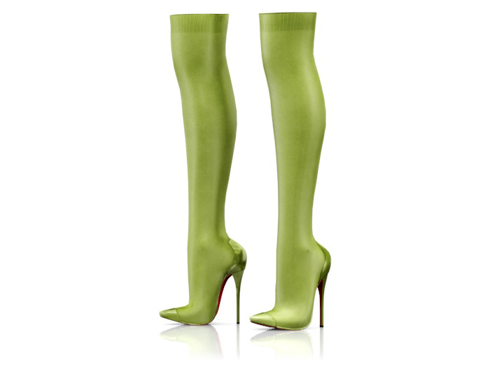 Garbaggio // Bekka Boots - Lime