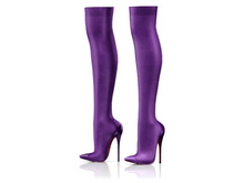 Garbaggio // Bekka Boots - Purple