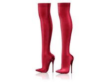 Garbaggio // Bekka Boots - Red
