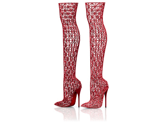Garbaggio // Gilda Boots - Red
