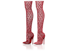 Garbaggio // Gilda Boots - Red