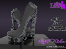 !::LW::! Lilith Heels Grey