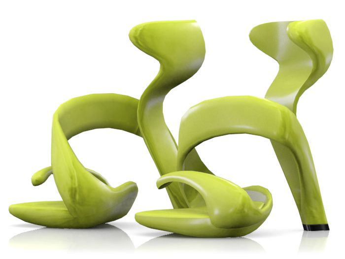 Garbaggio // Isabella Sandals - Lime