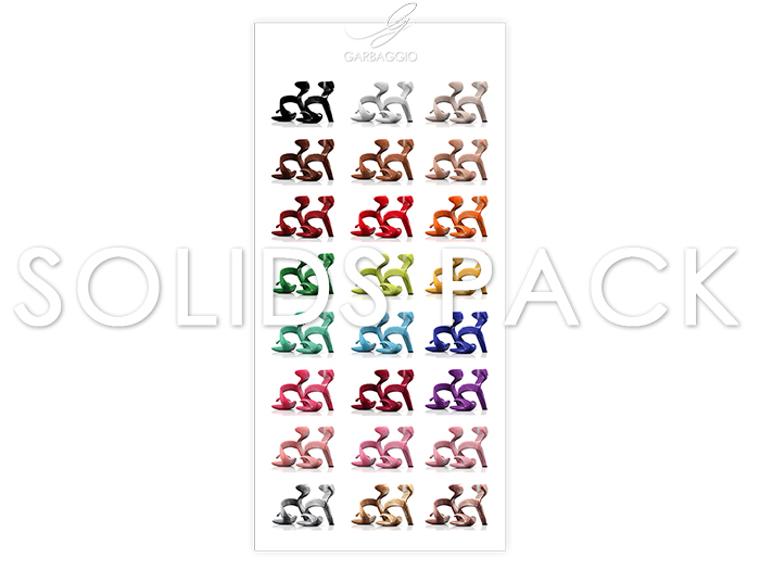 Garbaggio // Isabella Sandals - Solids Pack