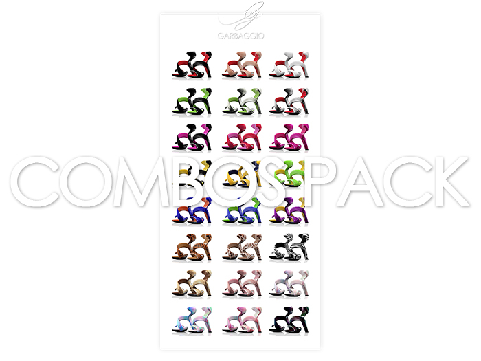 Garbaggio // Isabella Sandals - Combos Pack
