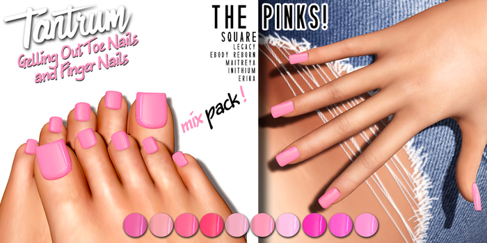 Tantrum - The Pinks! Mix Pack - Gelling Out 