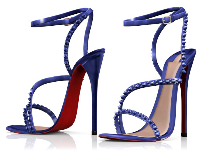 Garbaggio // Margot Sandals - Blue